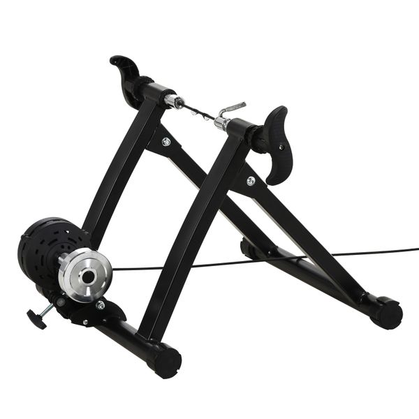 Soozier Indoor Magnetic Bike Bicycle Trainer Stand 5 Level Resistance