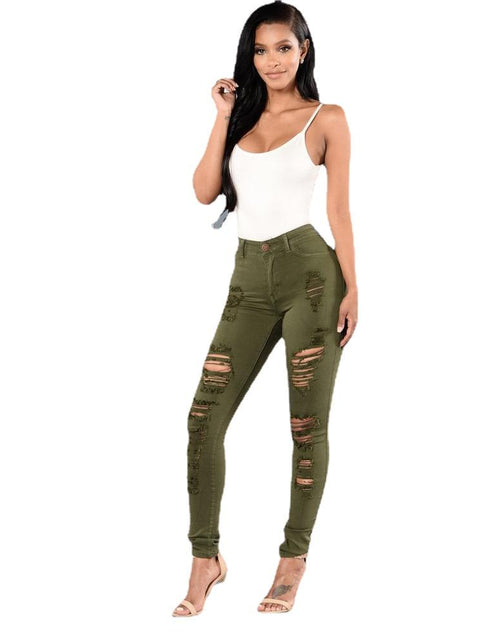 Load image into Gallery viewer, Women&#39;s High Rise Jeans
